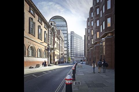 Hopkins' Vine Street student scheme for Urbanest in the City of London